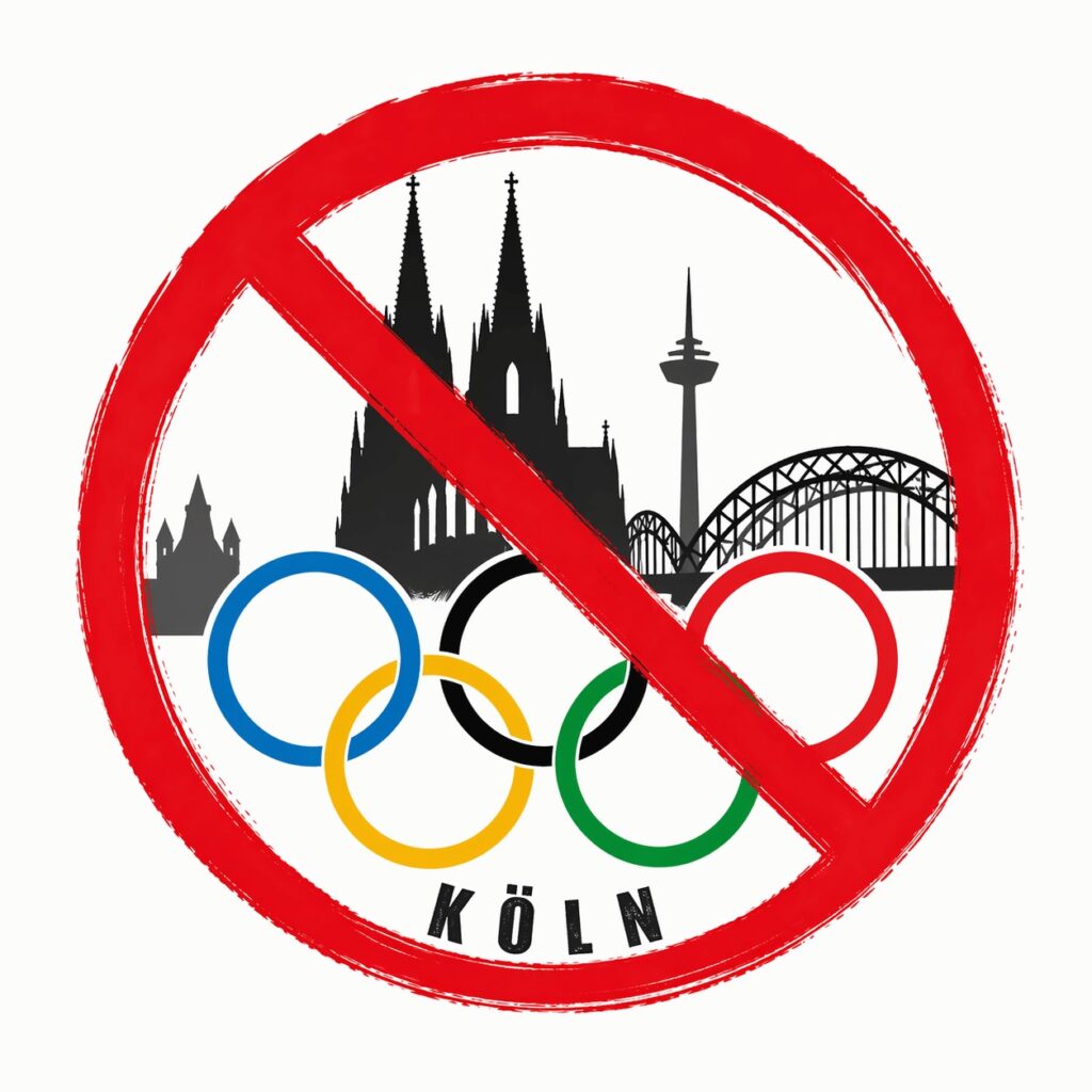 Kein Olympia in Köln, Protest gegen Olympische Spiele.