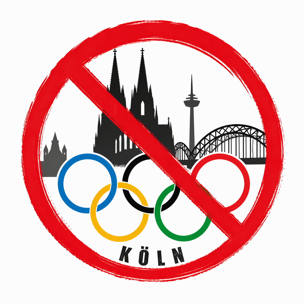 Kein Olympia in Köln, Protest gegen Olympische Spiele.
