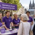Infostand Riehler Wochenmarkt